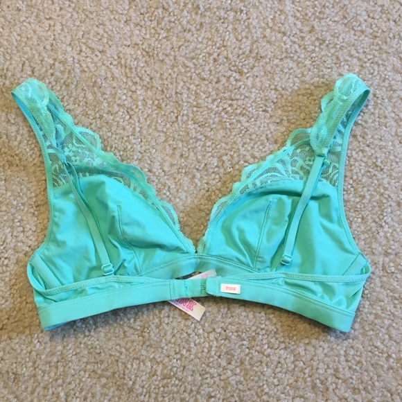 PINK Victoria’s Secret lace scalloped bralette - Picture 2 of 4